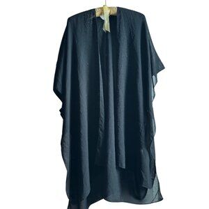 Black Sheer Wrap One Size with Embellishments
